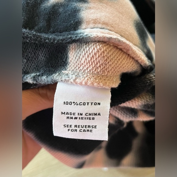 525 America Women's Tie Dye Short Quartz Multi Pink Black Size XS - Picture 5 of 5